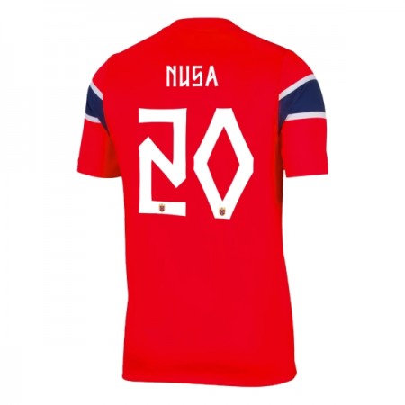 Fotbalové dresy Norsko Nusa 7 Domácí Dres MS 2026 Krátký Rukáv