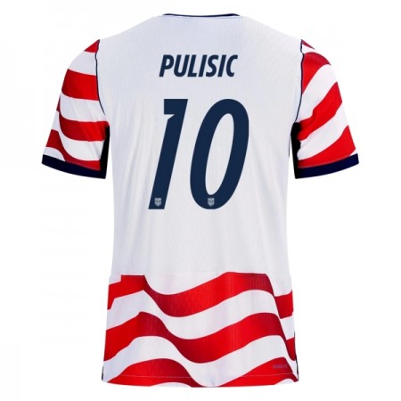 Fotbalové dresy Spojené Státy Americké Pulisic 10 Domácí Dres MS 2026 Krátký Rukáv