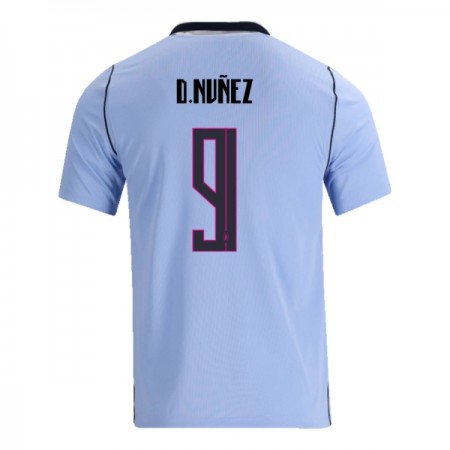 Fotbalové dresy Uruguay Darwin Nunez 9 Domácí Dres MS 2026 Krátký Rukáv