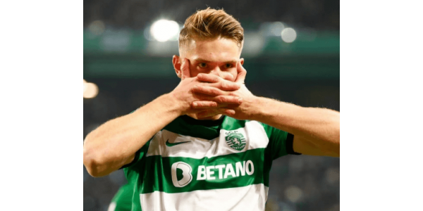 Útočník Sportingu CP Viktor Gyokerese se chystá obléknout dres Manchesteru United