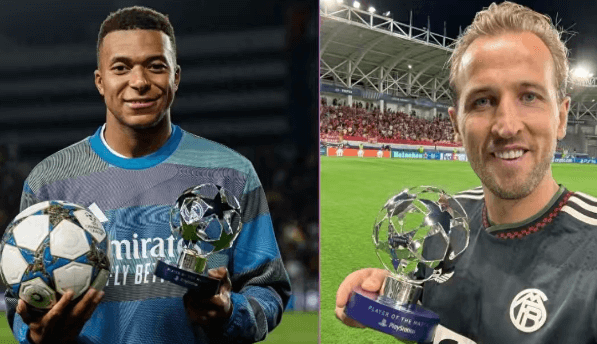 Mbappé a Kane září v Lize mistrů