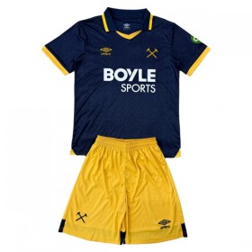 Fotbalové dresy West Ham United Dětské Alternativní Dres 2025-26 Krátký Rukáv